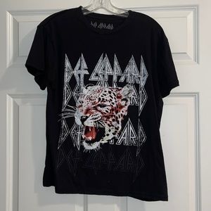 Def Leppard tee